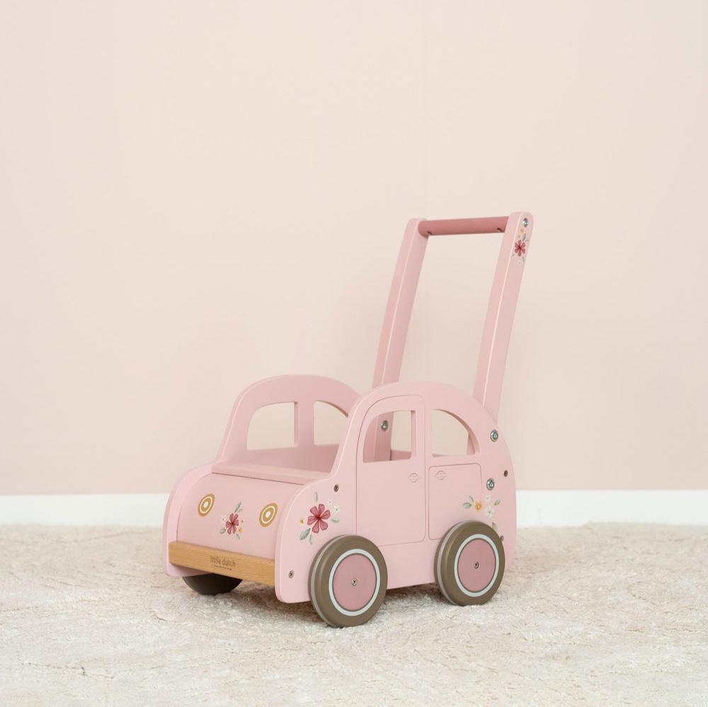 Little Dutch Walker Wagon Pink
