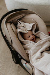 NEW Sleepee Muslin Car Seat Blanket (TOG 1.5) – Breathable & Harness-Safe