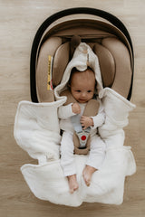 NEW Sleepee Muslin Car Seat Blanket (TOG 1.5) – Breathable & Harness-Safe