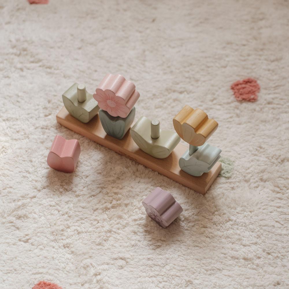 Little Dutch Stacking Puzzle Flowers - Fairy Garden