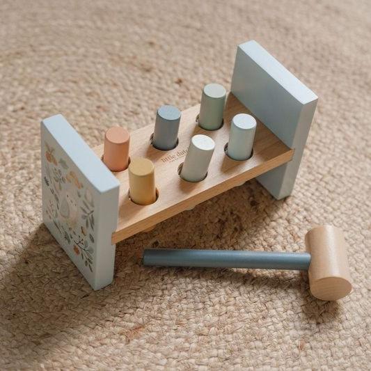 Little Dutch Pounding Bench Forest Friends