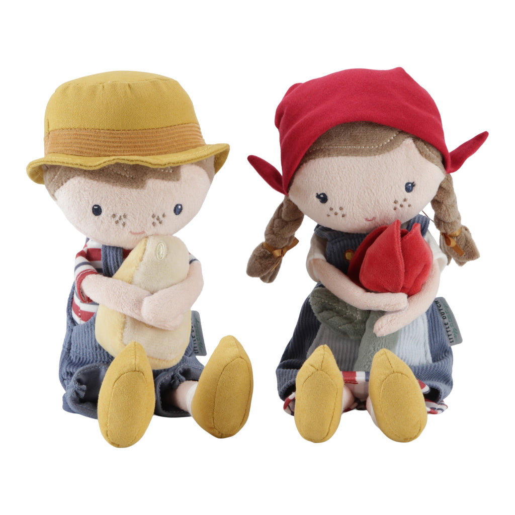 Little Dutch Cuddle Doll - Farmer Rosa (35cm)