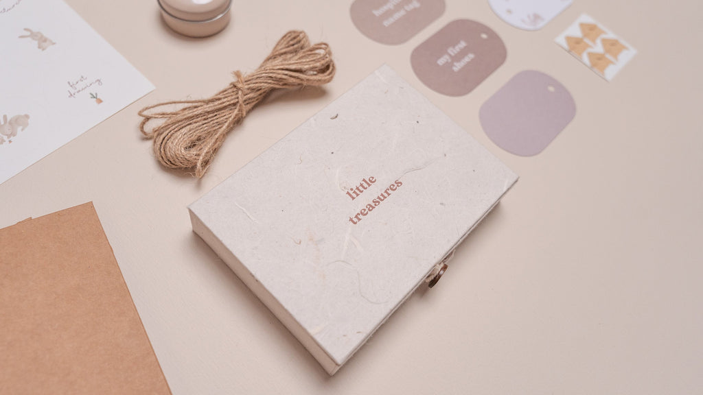 Little Dutch Memory Box - Baby Bunny Newborn Naturals