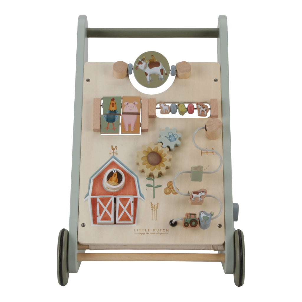 Little Dutch Baby Activity Walker - Little Farm