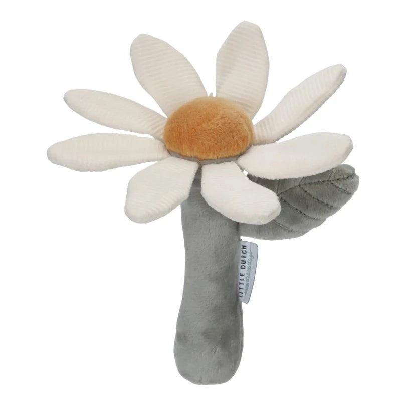 Little Dutch Rattle Toy Flower - Little Farm