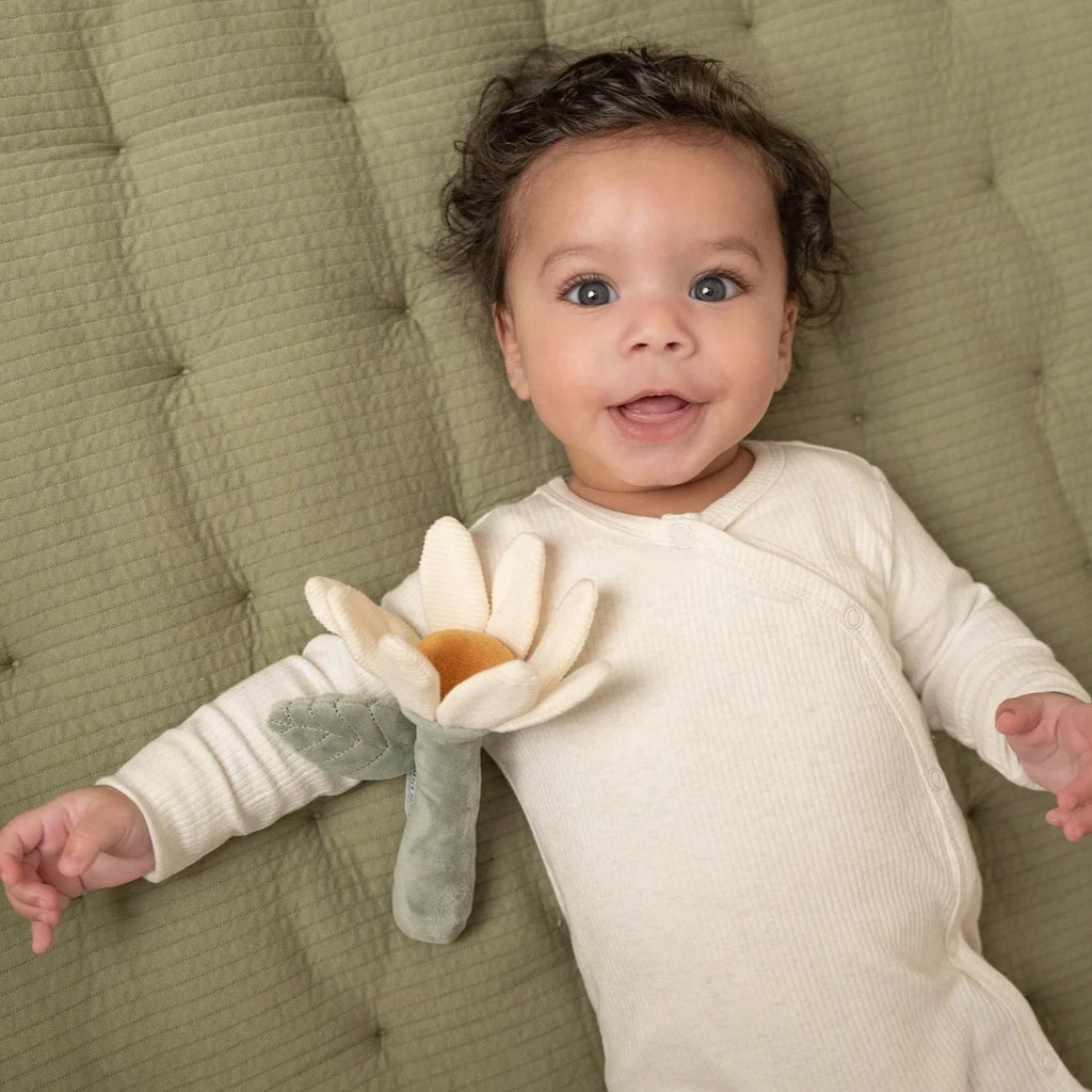 Little Dutch Rattle Toy Flower - Little Farm