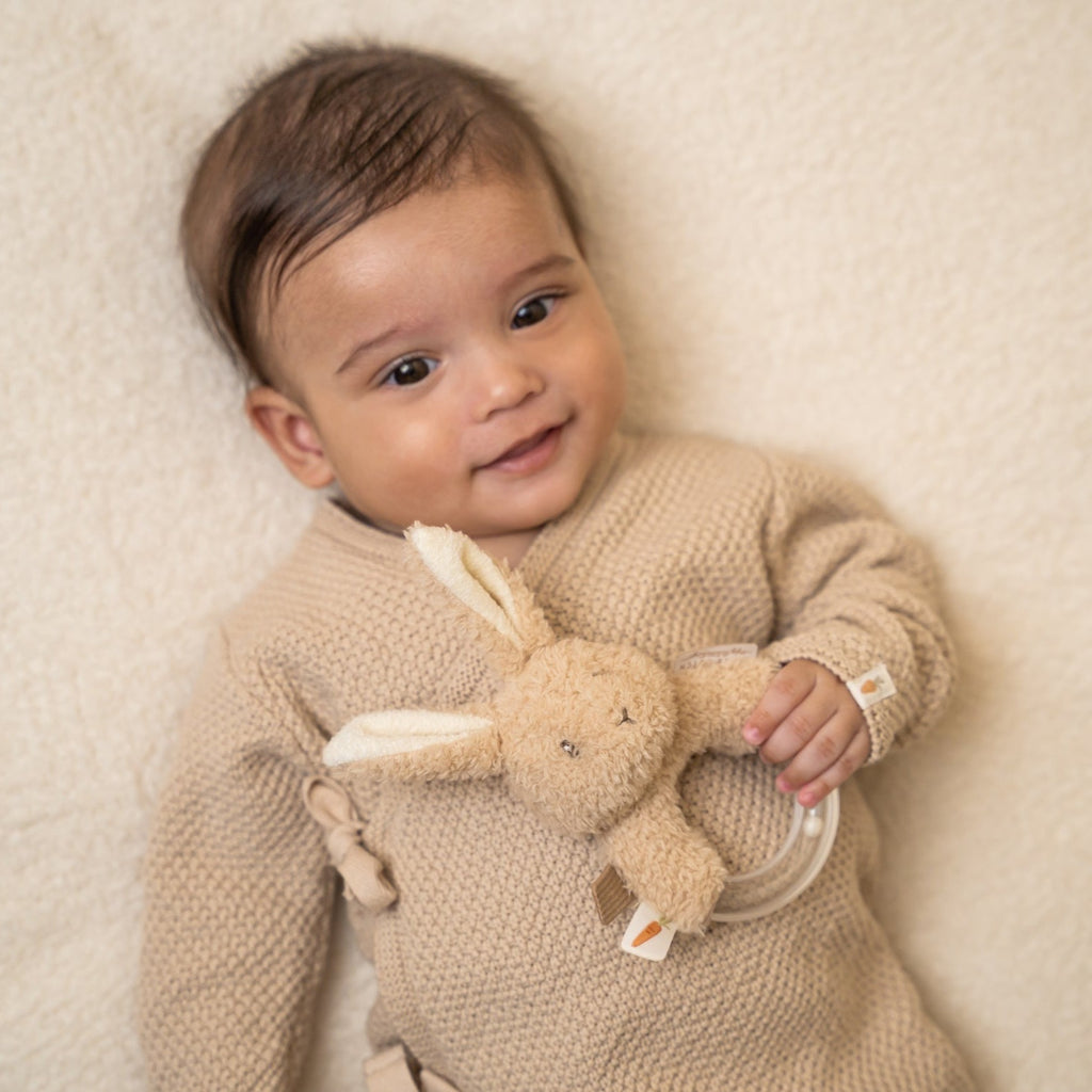 Little Dutch Ring Rattle - Baby Bunny