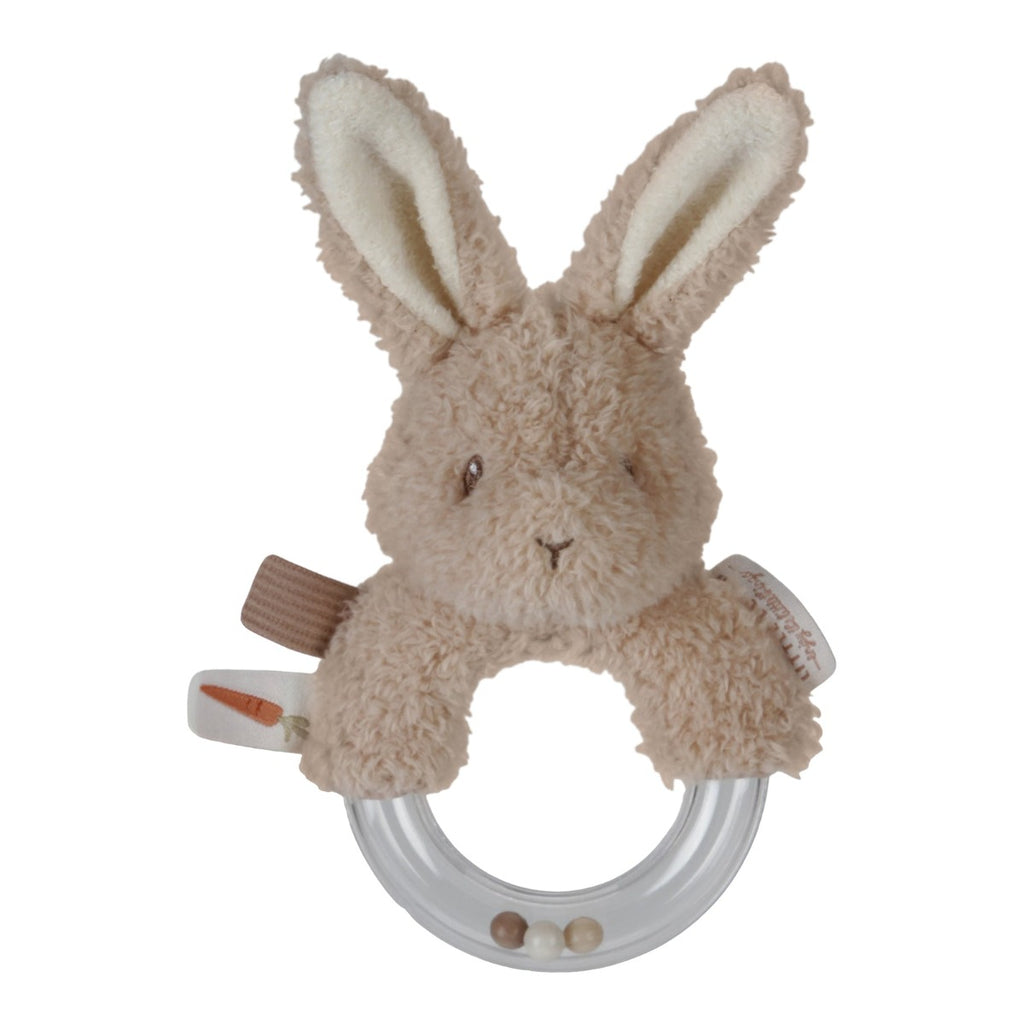 Little Dutch Ring Rattle - Baby Bunny