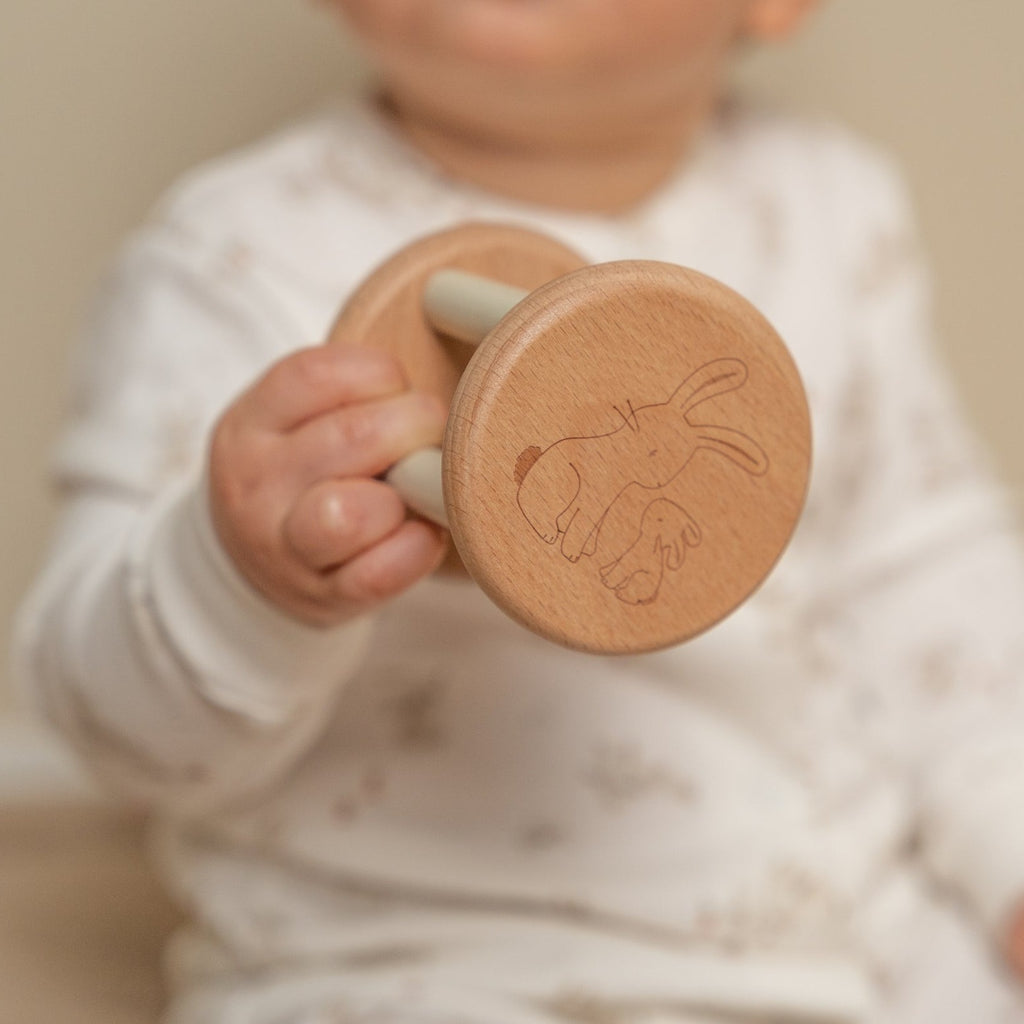 Little Dutch Roller Rattle - Baby Bunny