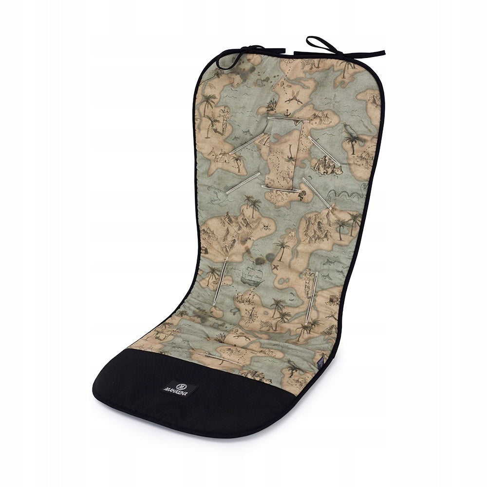 Reversible Memory Foam Stroller Liner (colours)