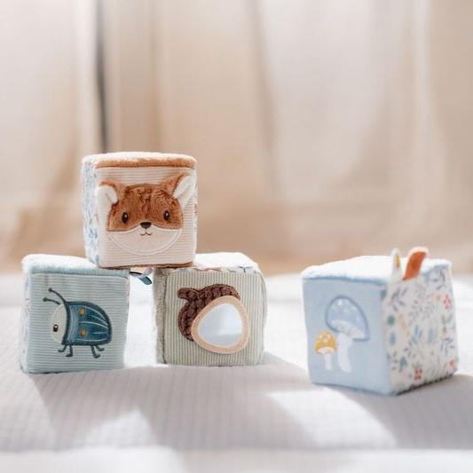 Little Dutch Soft Blocks - Forest Friends