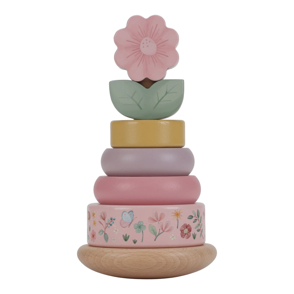 Little Dutch Rocking Ring Wooden Stacker - Fairy Garden