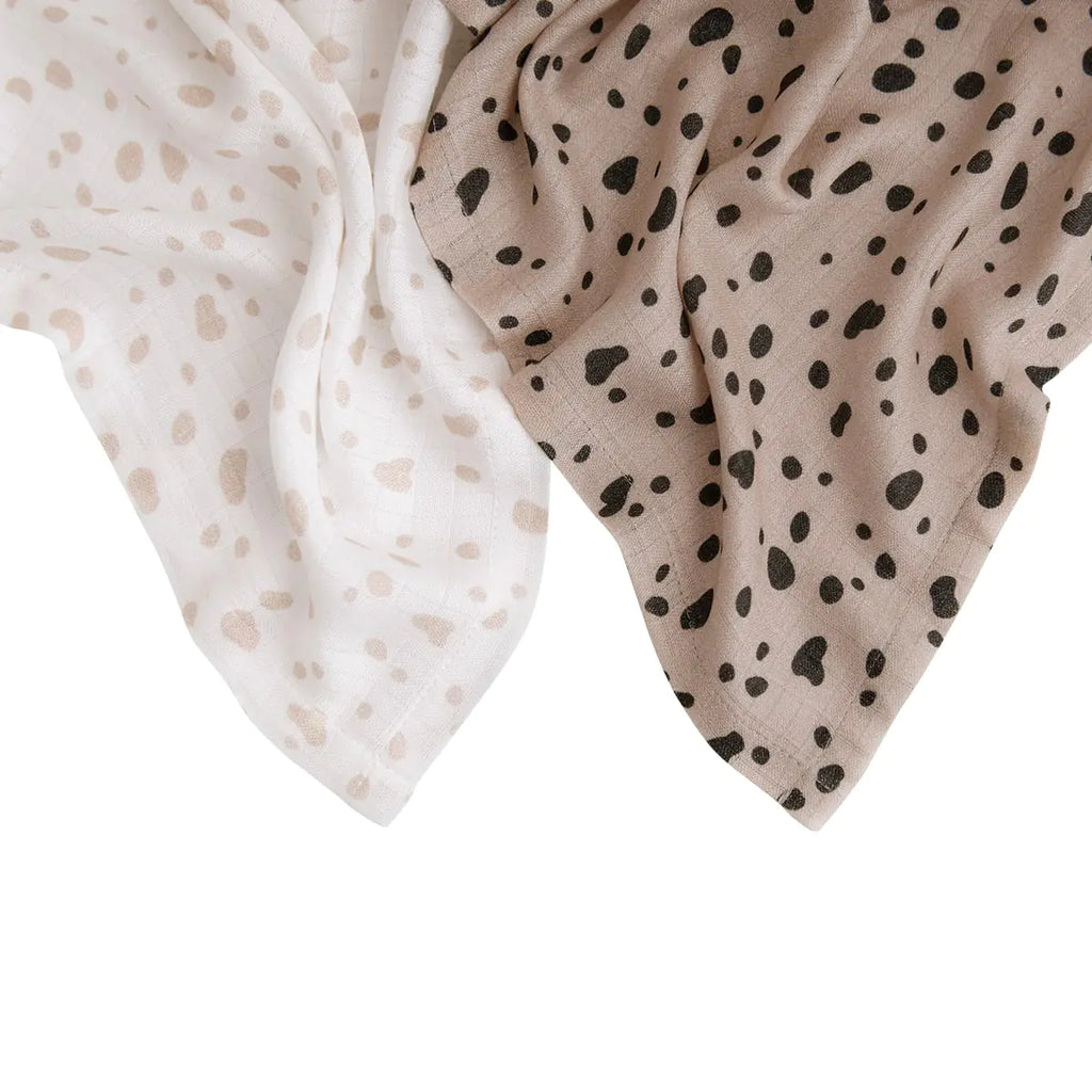Bolo 2pack of Muslin Swaddles (colours)