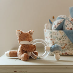 Little Dutch Rattle Ring Fox - Forest Friends
