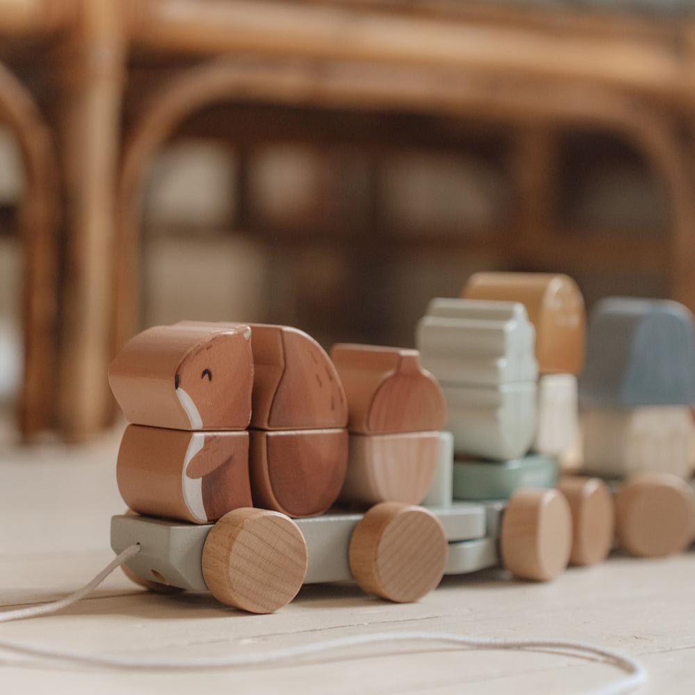 Little Dutch Stacking Train Squirrel - Forest Friends