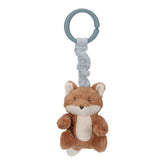 Little Dutch Pull and Shake Fox - Forest Friends, featuring pull-and-shake action, crinkly textures, and baby-safe materials for sensory play.