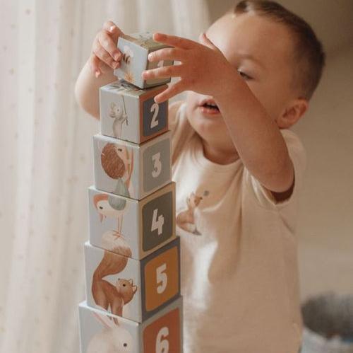 Little Dutch Building Blocks - Forest Friends