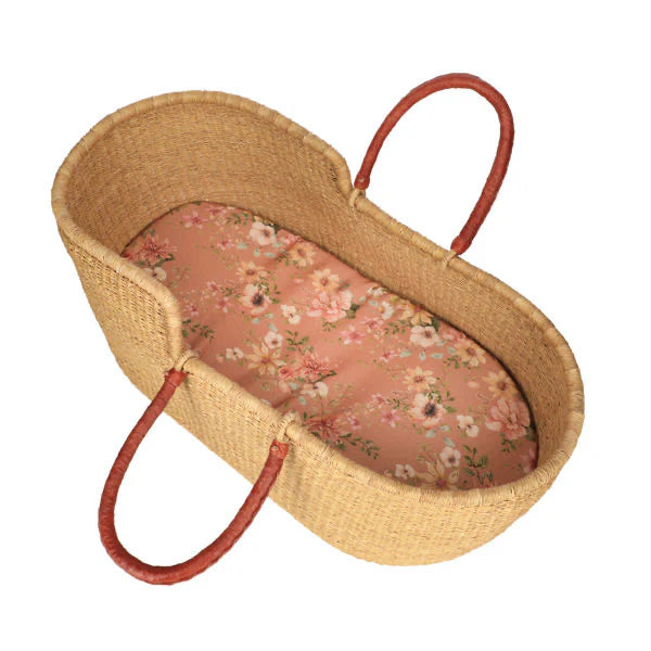 Samiboo Universal Bamboo Fitted Sheet for Moses Basket & Pram (colours)