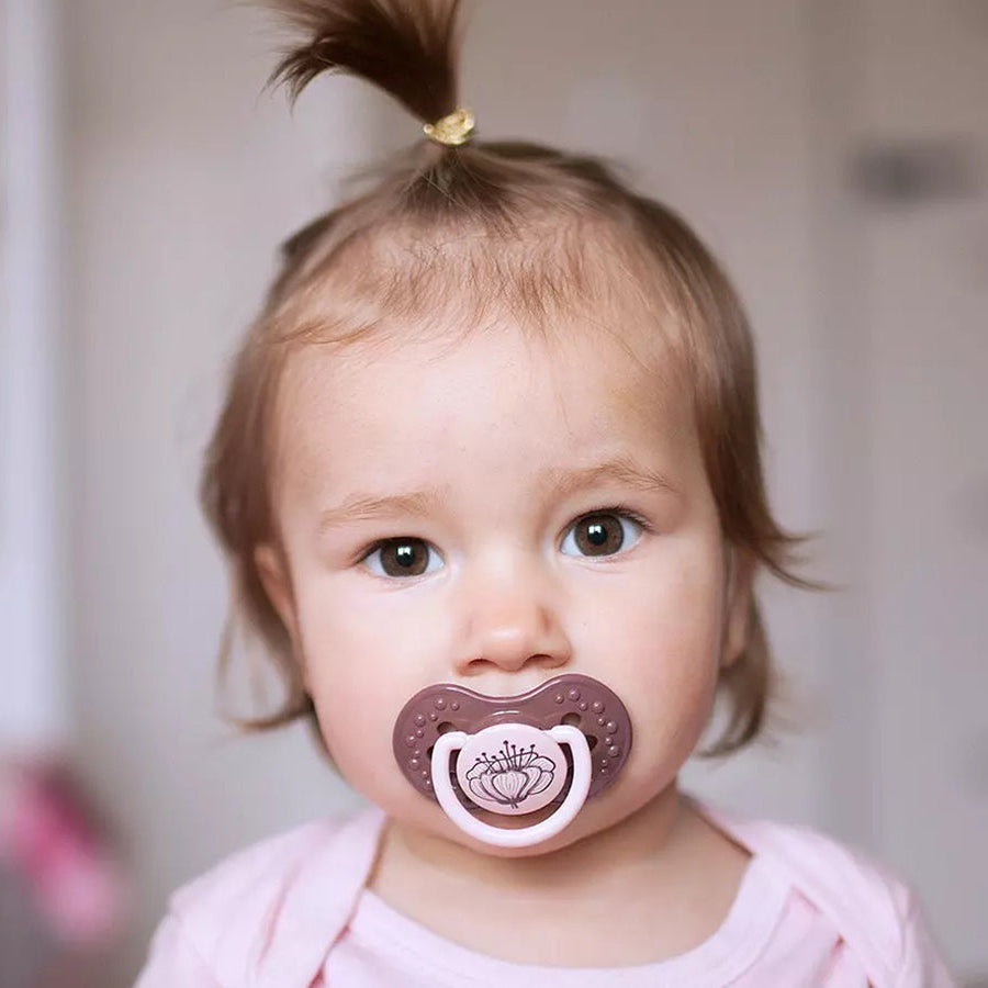 LOVI Dynamic Dummy – Botanic Girl Baby Soother for Healthy Oral