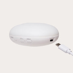 Moonie Organic Humming Seal with a lamp - Cappuccino