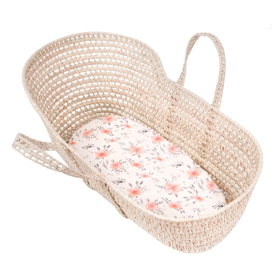 Colourful best sale moses basket