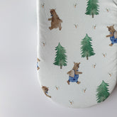 Cot bed fitted sheet - Bears (choice of 2 sizes)