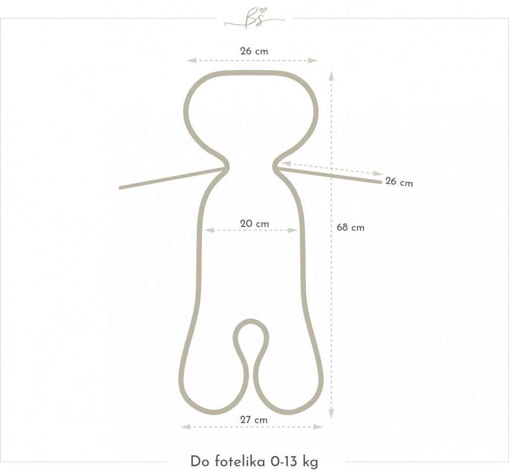 BabySteps - Summer Inlay for Baby Car Seat (variants)