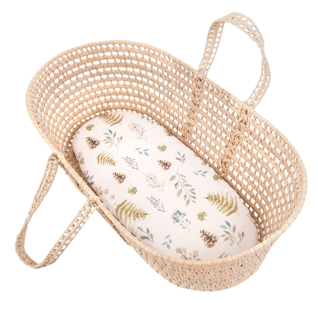 Samiboo Universal Bamboo Fitted Sheet for Moses Basket & Pram (colours)