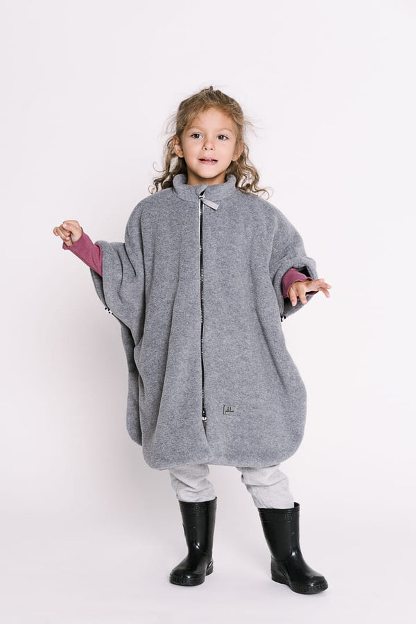 PatuLove Car Seat Poncho - Basic Grey