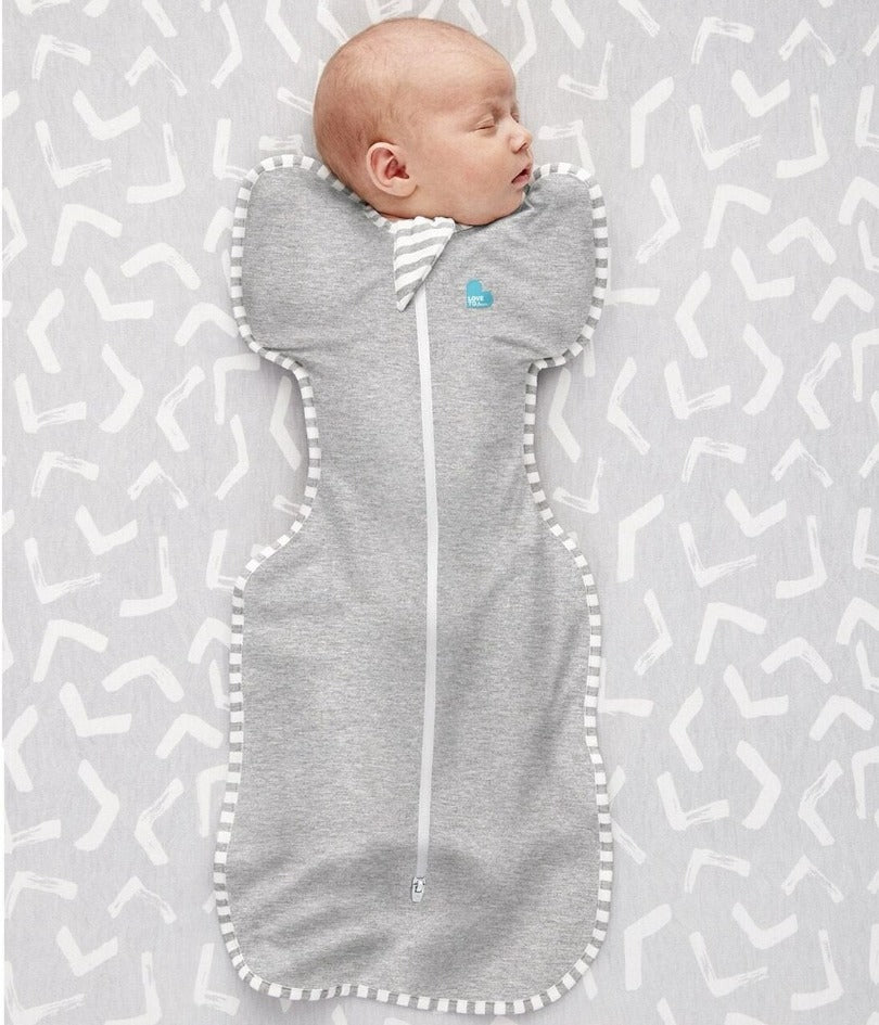 Love to Dream Swaddle Up Transition Bag Bamboo 1.0 TOG Grey, Safe Sleeping  Aids