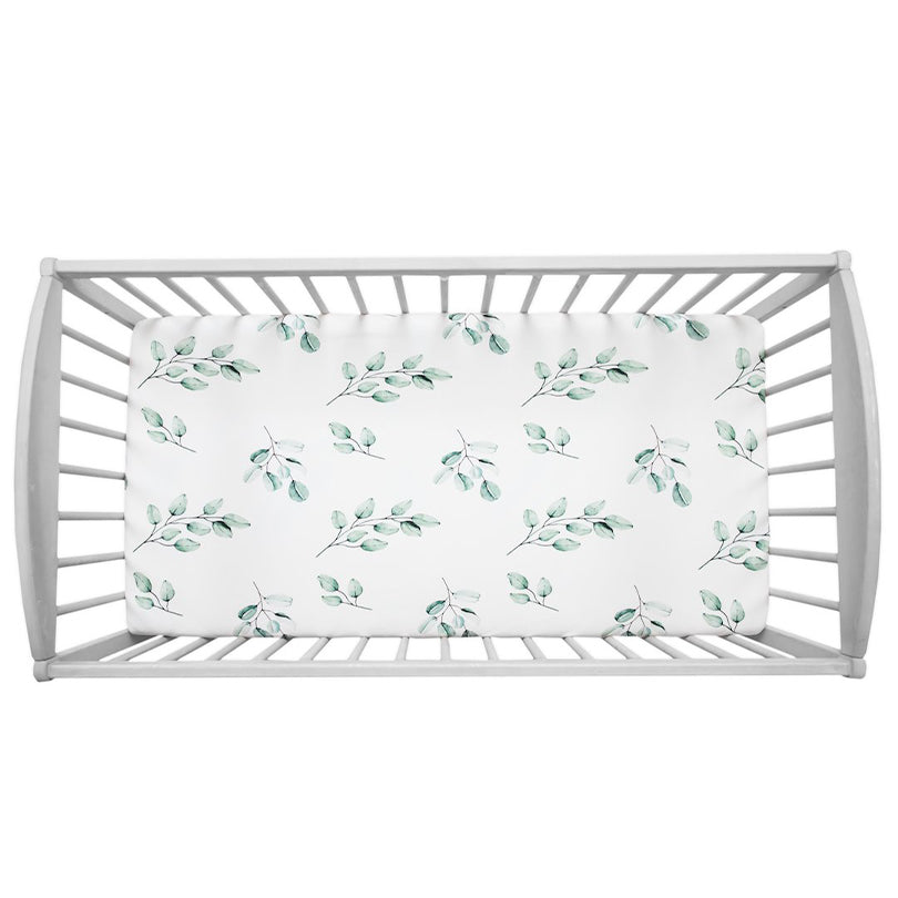 Sleepee Cot Bed Fitted Sheet - Eucalyptus (2 sizes)