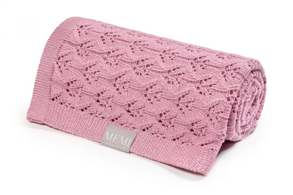MY MEMI Openwork Bamboo Blanket (colours)
