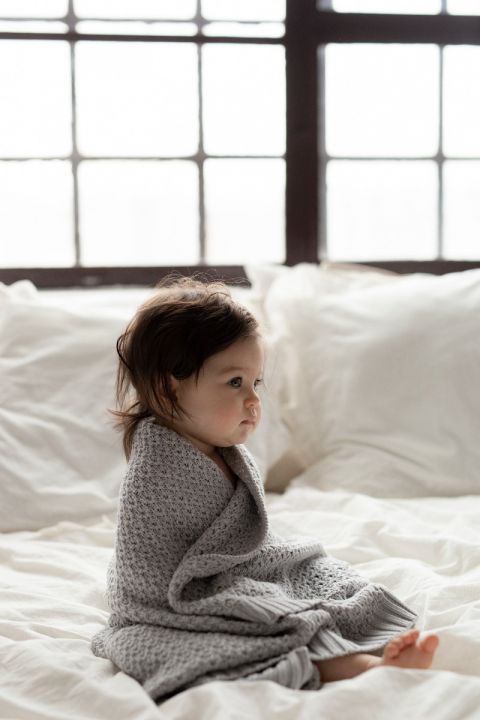 MY MEMI Bamboo Blanket - Chain Weave (7 colours)