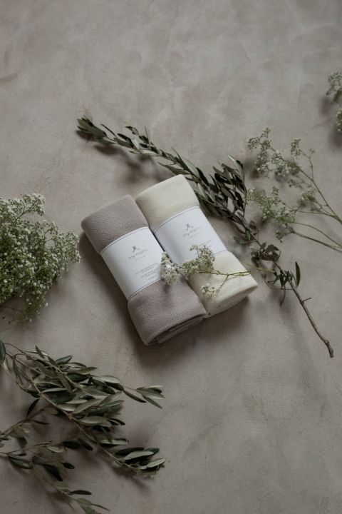 MY MEMI Bamboo Swaddle/Light Blanket with Silver Ions (7 colours)