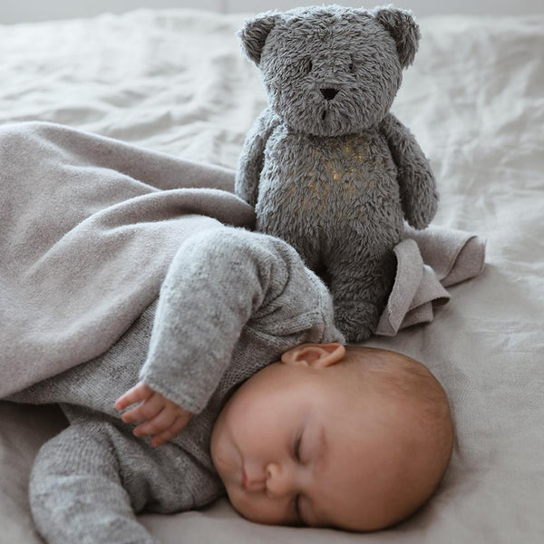 Moonie 2.0 Organic Humming Bear - Grey Natur