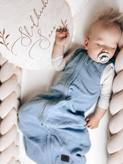 Sleepee Reversible Muslin Sleeping Bag 1.0 TOG - 5 Colours
