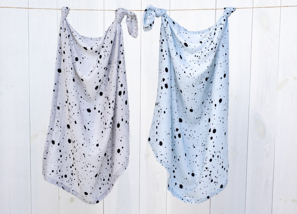Sleepee Bamboo Swaddles (2pack) - Ink