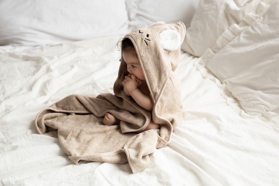 MEMI Bamboo Towel - Mouse (colours)