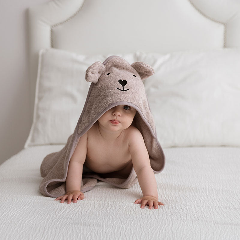 Bolo Bamboo Hooded Baby Towel (colours)