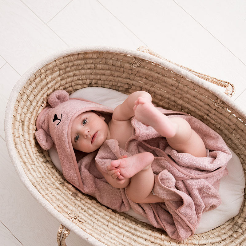 Bolo Bamboo Hooded Baby Towel (colours)