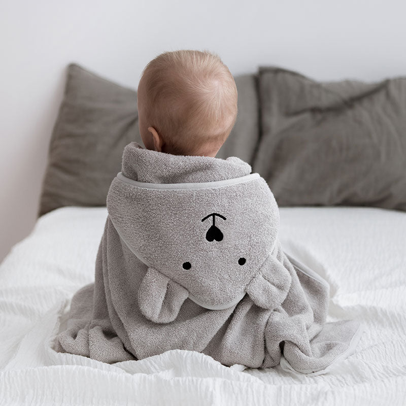 Bolo Bamboo Hooded Baby Towel (colours)