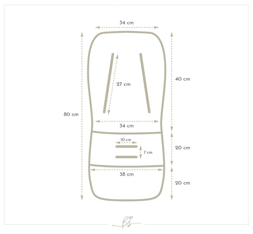 Babysteps Mesh Stroller Liner (variants)