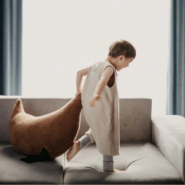 Sleepee Muslin Sleeping Bag with Legs 1.0 TOG (Small - 1-2 years)