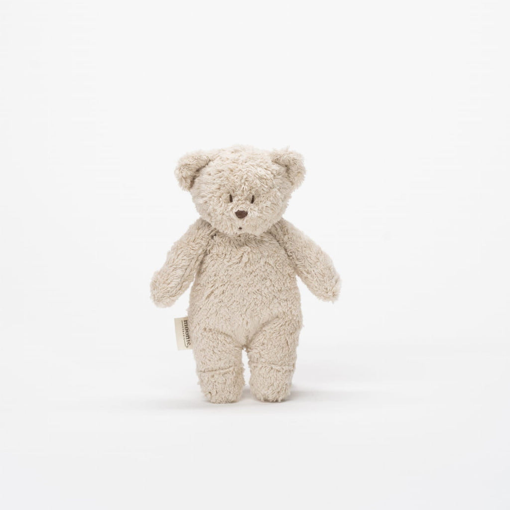 Moonie Sensory Little Teddy – Sand | Organic Cotton Baby Sensory Toy