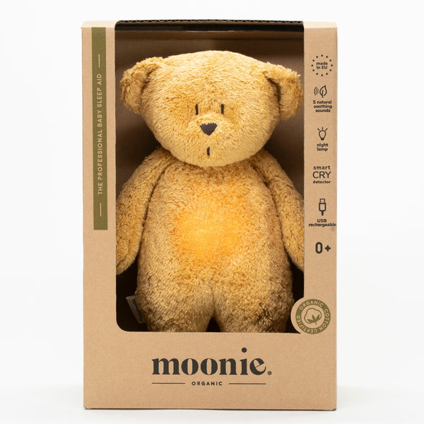 Moonie 2.0 Organic Humming Bear - Honey Natur
