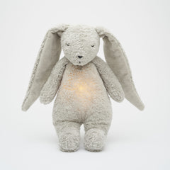 Moonie 2.0 Organic Humming Bunny - Grey Nature
