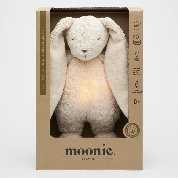 Moonie 2.0 Organic Humming Bunny - Sand Nature