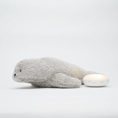 Moonie Organic Humming Seal with a lamp - Grey