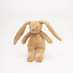 Moonie Sensory Little Bunny – Cappuccino | Organic Cotton Baby Sensory Toy
