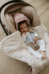 NEW Sleepee Car Seat Blanket – Safe Newborn Travel Blanket – Florals